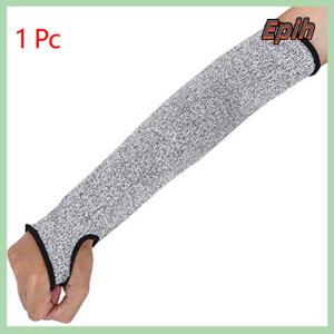[Epih] 1PC Mức Độ 5 Hppe Cắt Chống Đâm Làm Việc Bảo Vệ Cánh Tay Tay Áo Bìa Cut-Resistant Cánh Tay Tay Áo Cho Nam Giới Phụ Nữ