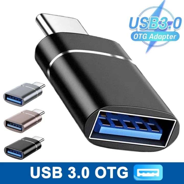 USB Type C To USB 3.0 OTG Converter Type-C Male To USB Female Adapter ...