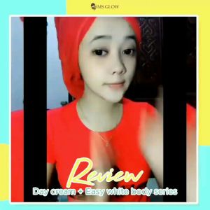 MS GLOW Whitening Day Cream //Cream Siang BPOM Cream Pencerah Whitening