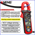 PENGIRIMAN CEPAT ANENG Digital Multimeter Voltage Tester Clamp Meter AC/DC with Lanyard PN106 / tester digital multifungsi komplit otomatis ac dc / tang ampere digital lengkap / multimeter digital otomatis aneng paket lengkap ampere clamp meter. 