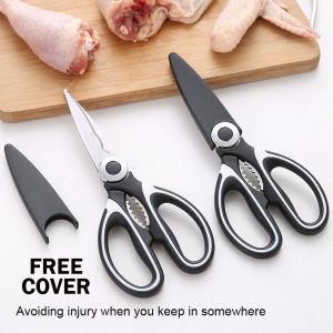 Anti Rust Premium Scissors Professional Kitchen Multifunction Stainless Steel Scissors Multipurpose Shears Heavy Duty Cutter