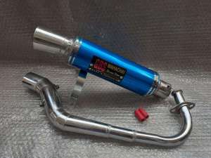 Knalpot GBS Racing Blue Beat F1 Beat Karbu Bobokan Slincer warna