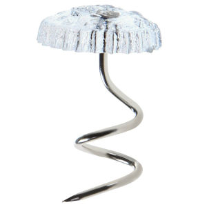 【On Sale】20Pcs Clear Heads Twist Pins Fixed Fastener Clip Fixer Twist Nail for Non Slip Sofa Covers Bed Sheet