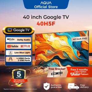 AQUA Elektronik TV 40H5F - FHD-HDR 10-Dolby Audio- Google TV - Google Play/Netflix/YouTube/Disney+Hotstar - Smart TV