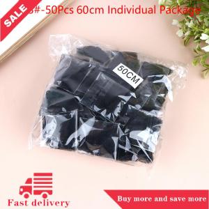[COD] 50 cái tóc Net Đen đàn hồi bó tóc vô hình hairnet lưới Bun tóc Net 30 50 60cm Phụ kiện tóc