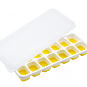Silicone Ice Cube Tray Jelly Mold Trays BPA Free Pudding Maker Ice Cube Mold Maker Ais Tray Bekas Ais Cube Food Container Food Grade 冰格