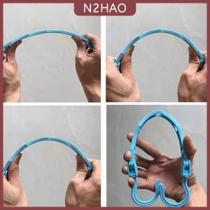 N2HAO Tiết Kiệm Không Gian Lưu Trữ Móc Đa Chức Năng Nhựa Quần Áo Kệ Xoay Tổ Chức Móc 5 Lỗ Ma Thuật Tủ Quần Áo Tủ Quần Áo Tổ Chức