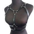 Mới BDSM Sexy Cơ Thể Đồ Lót Phụ Nữ PU Da Khai Thác Áo Ngực Goth  Đồ Lót Punk Thanh Kiếm Thắt Lưng Khai Thác Đá Mùa Hè Quần Áo. 