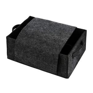 Felt Plate/Cup Holder for Motorhome Camping Portable Cutlery and Tableware Storage Bag Dinnerware Accessories Container