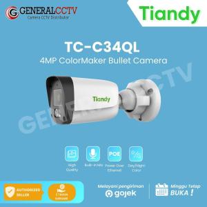 Tiandy TC-C34QL 4MP IPC Kamera IP Color Audio DualLight Bullet CCTV Outdoor