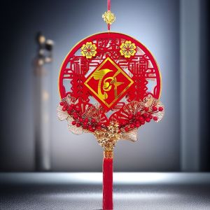 Phụ kiện trang trí tết chữ nhung nổi bật sang trọng cho cái tết ấm áp đoàn viên