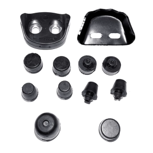 11/12pcsd Auto Door Buffer Pads Easy Installation Car Door Bump Stops Automotive Door Dampening Pads set for Pajero V43