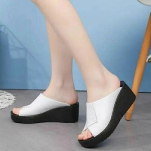 SENDAL WANITA FASHION TERLARIS / WADGES SANDAL WANITA DEWASA / SANDAL WANITA SIRAL TINGGI 5-7 CM