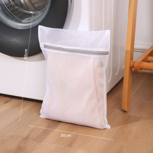 Laundry Mesh Bag With Zipper Washing Machine Clothing Storage Bag For Protection and Classification Clothing Laundry Bag