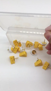 20Pcs Decorative Push Pins Resin Pushpin Cork Notice Board Thumb Tacks for Office School Bulletin Board Cork Board