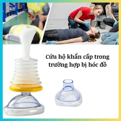 Loại 1 Dụng Cụ Hút Dị Vật Mắc Cổ Họng Dành Bé Trẻ Nhỏ Và Người Lớn - Dụng Cụ Chống Hóc - Thiết Bị Chống Ngạt Cứu Hộ Khẩn Cấp