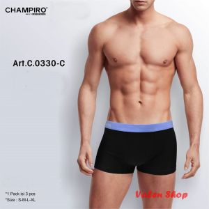 CHAMPIRO C0330C CELANA DALAM PRIA BOXER ISI 3 pcs