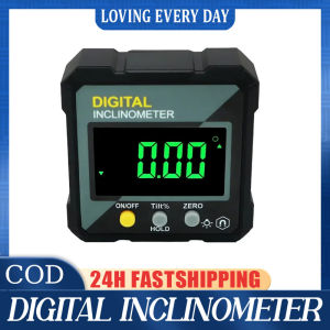 360° Digital Inclinometer High-Precision Electronic Magnetic Angle Gauge Slope Meter Level