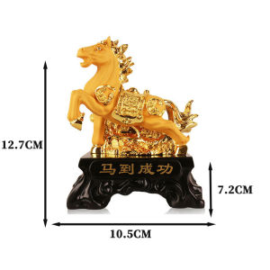 十二生肖摆件 招财生肖摆件 鼠牛虎兔龙蛇马羊猴鸡狗猪绒沙金招财工艺品 Zodiac Feng Shui 2024