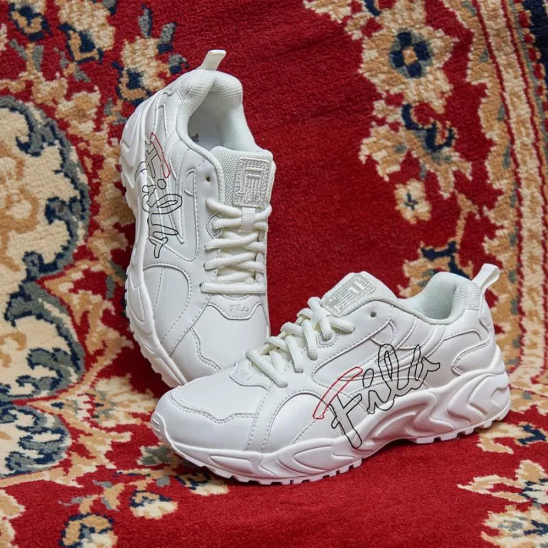 Fila script sale sneakers