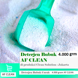 Deterjen bubuk curah 4kg anti noda laundry detergent bubuk 4000gram untuk mesin cuci dan manual