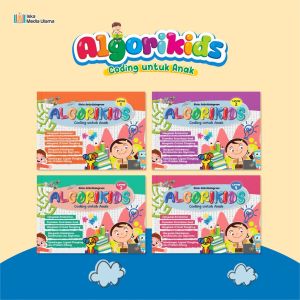 Iska Media [DAPAT 4] ALGORIKIDS BUKU CODING ANAK Level 1-4 Lengkap