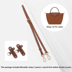 For Longchamp Le Pliage Samll Handbag dermis Shoulder Strap Punch-free Set Replacement Bag Strap Adjustable Underarm Crossbody Adjustable Bag Strap Accessories