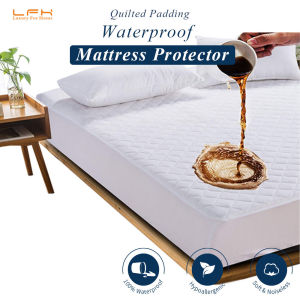 Quilt Mattress Pad Cover Fitted Sheet Style Bed Protector Soft Sheet Protector All Size Available Machine Washable