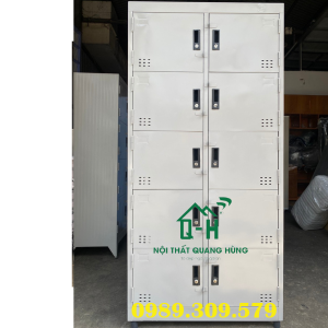 TỦ HỒ SƠ TĨNH ĐIỆN 10 CỬA TĨNH ĐIỆN CAO CẤP MÀU XÁM