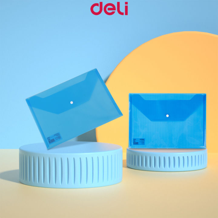 Deli File Organizer For Documents File Case Waterproof Envelope For Documents School Supplies