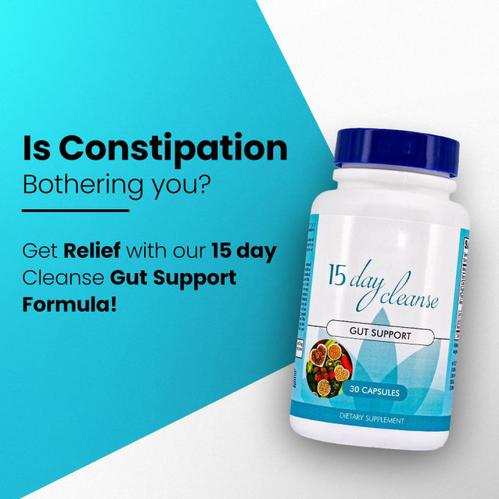 Milamiamor 15 day cleanse gut and colon support advan30 capsules