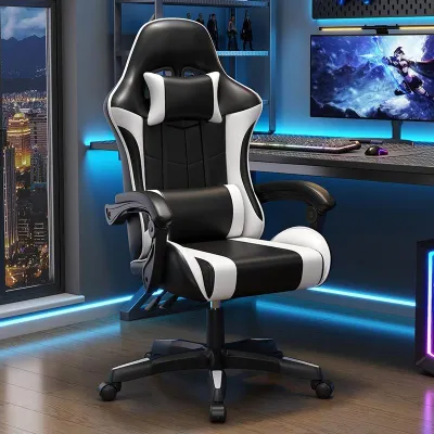 ATP Kerusi Gaming Chair Computer Chair Comfortable Wide Large Seat Chair Perfect for Gaming - Red / White / Pink / Black
