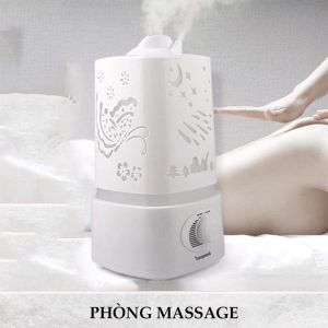 Máy Phun Tinh Dầu Hồ Điệp Vuông 1500ml Khuếch Tán Xông Tinh Dầu Tạo Ẩm Siêu Âm-Bảo Hành 12 Tháng