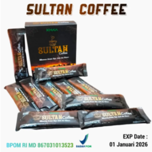 Original Sultan Coffee | Kopi Stamina Pria | Kopi Sultan Tanpa Efek Samping Aman BPOM