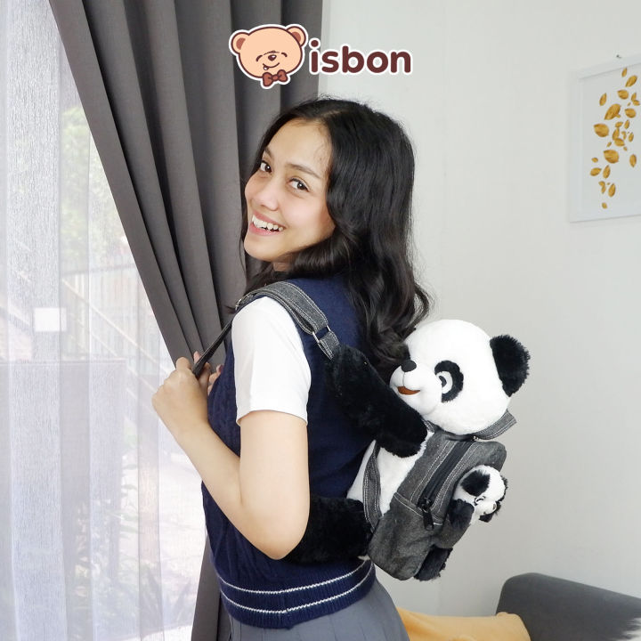 ISTANA BONEKA Tas Ransel Backpack Panda Bao Bei Untuk Sekolah Anak