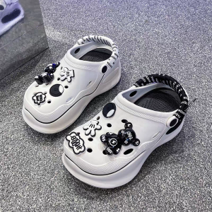 Korean New Style lightweight Clog for women Clog Literide Bae Clog Wedge with Jibbitz Slippers For Women