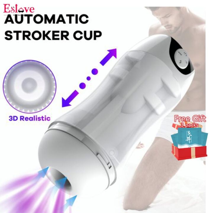 ESLOVE Automatic Sucking Real Sex toys for men vibrator for men sex toys %$ 