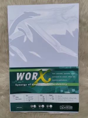 Worx Specialty Paper 200gsm/90gsm White / Pale Cream (100 sheets)