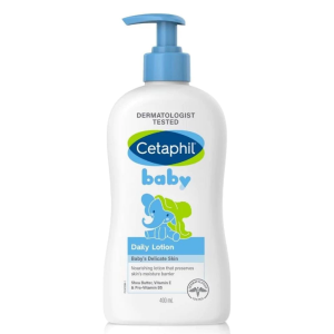 Cetaphil Baby Moisturizing CareWash & ShampooBath & Wash Daily Lotion Calendula 400ml All Skin