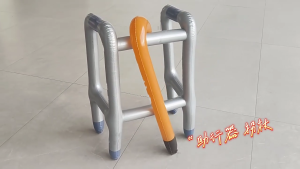 Funny Inflatable Walking Aid And Stick Set Perfect For Halloween Parties And Gatherings
