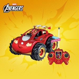 Marvel Avengers Iron Man 360 Degree Spin Amphibious Remote Control Car Toy for Boys Kids