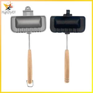 【HOSPORT】 Double-Sided Frying Pan Non-Stick Breads Crepe Pans Easy To Clean High Temperature Resistant Applicable Gas Cooker Kitchen Tools