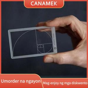 CANAMEK Transparent Viewfinder Ruler Portable Multifunction Composition Tools Fibonacci Composition View Finder Photography Tools