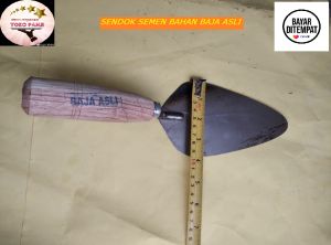 SENDOK SEMEN BAHAN BAJA ASLI PANJANG 18CM