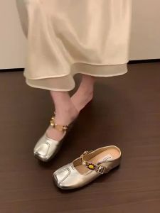 [Free Shipping] Baotou WomenS Summer Outdoor Half Slippers 2026 New Style With Hidden Heel And Thick Sole Slip-On Square-Toe Sandals