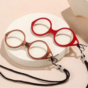 WININ Có Dây Xích Kính đọc sách Từ +1.0 đến +4.0 Khung nhẹ. Máy đọc sách có thể gấp gọn. Có thể gấp lại. Kính đeo cổ Dành cho người cao tuổi.