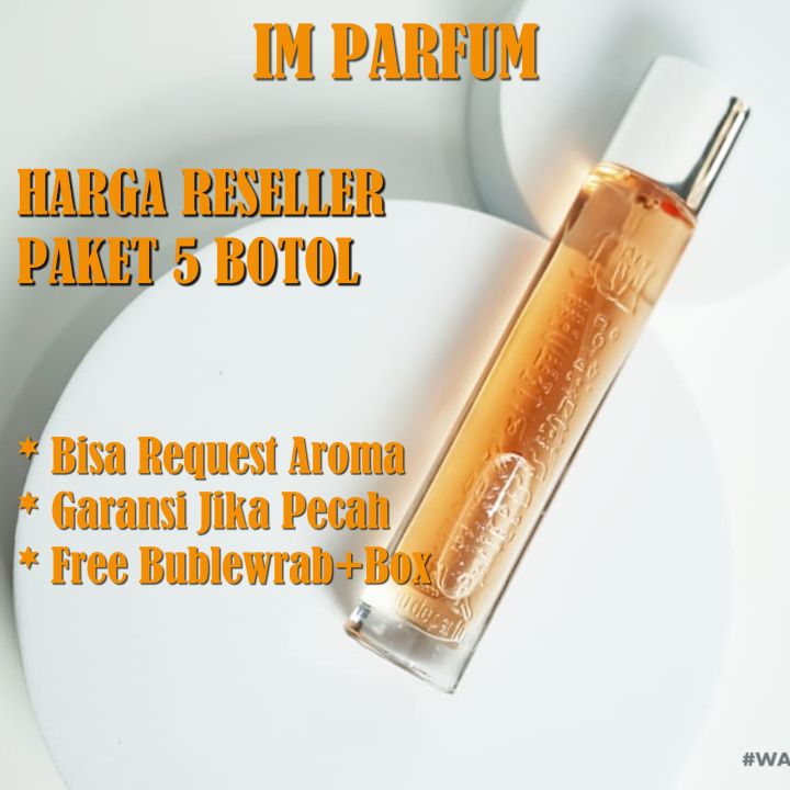 IM PARFUM HARGA RESELLER PAKET BOTOL/ BISA REQUEST AROMA/ COD