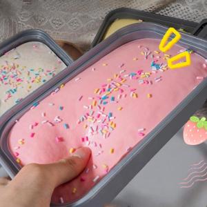 New 1Pc Box Cake Slow Rising Squeeze Toy Butter Ice Cream Box Fidget Toy Anti Stress Release Hand Relax Gift