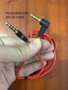 Dây loa 2 Đầu 3.5ly 4 Khấc có thể dùng cho Soundcard dài 1M