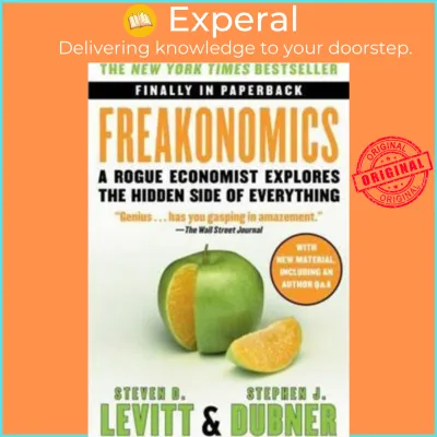 [100% Original Books] - Freakonomics : A Rogue Economist Explore by Steven D. LevittStephen J. Dubner (US edition paperback)